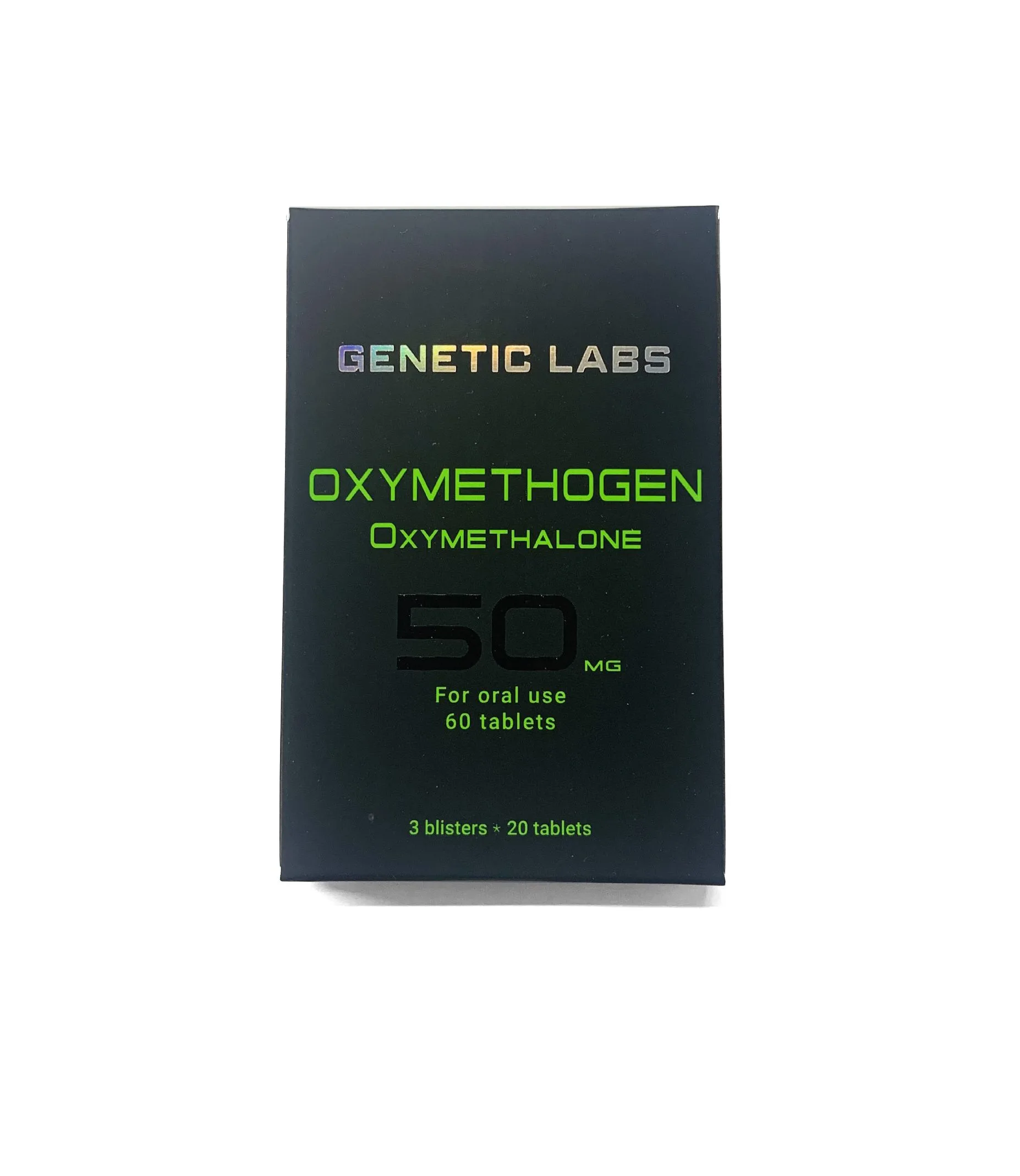 Oxymethogen 60tab/50mg Oxymetholone – Genetic Labs