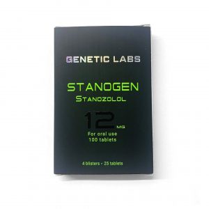 Stanogen 100tab/12mg Stanozolol – Genetic Labs