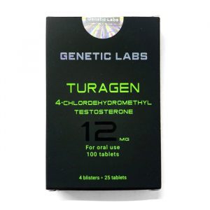 Turagen 100tab/12mg 4-Chlordehydromethyl Testosterone – Genetic Labs