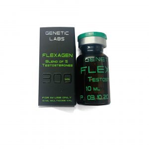 Flexagen 10ml/300mg Blend of 5 Testosterone – Genetic Labs