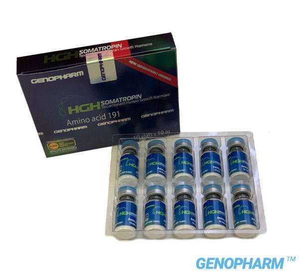 HGH Somatropin Amino Acid 191 10 IU Genopharm - Labgain